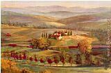 Michael Longo tranquil tuscany painting